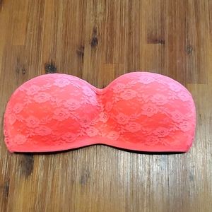 Women's VS Pink Bandeau Bra
